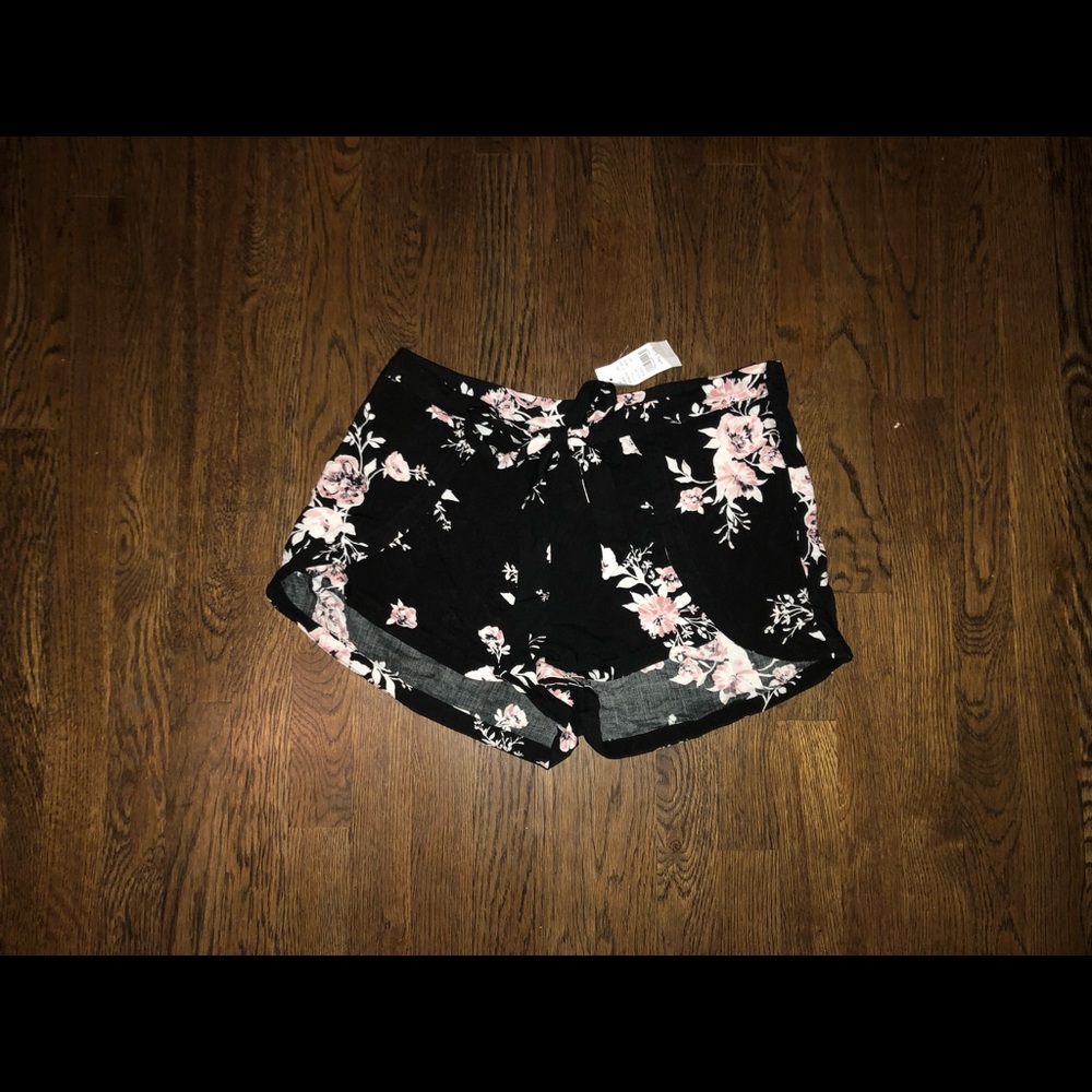 Kendal and Kylie Floral Wrap Shorts